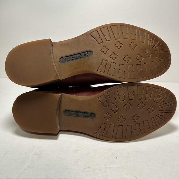 Timberland Brown Leather Earthkeepers Savin Hill Chelsea Ankle Boot Women’s 9.5 - Picture 6 of 11